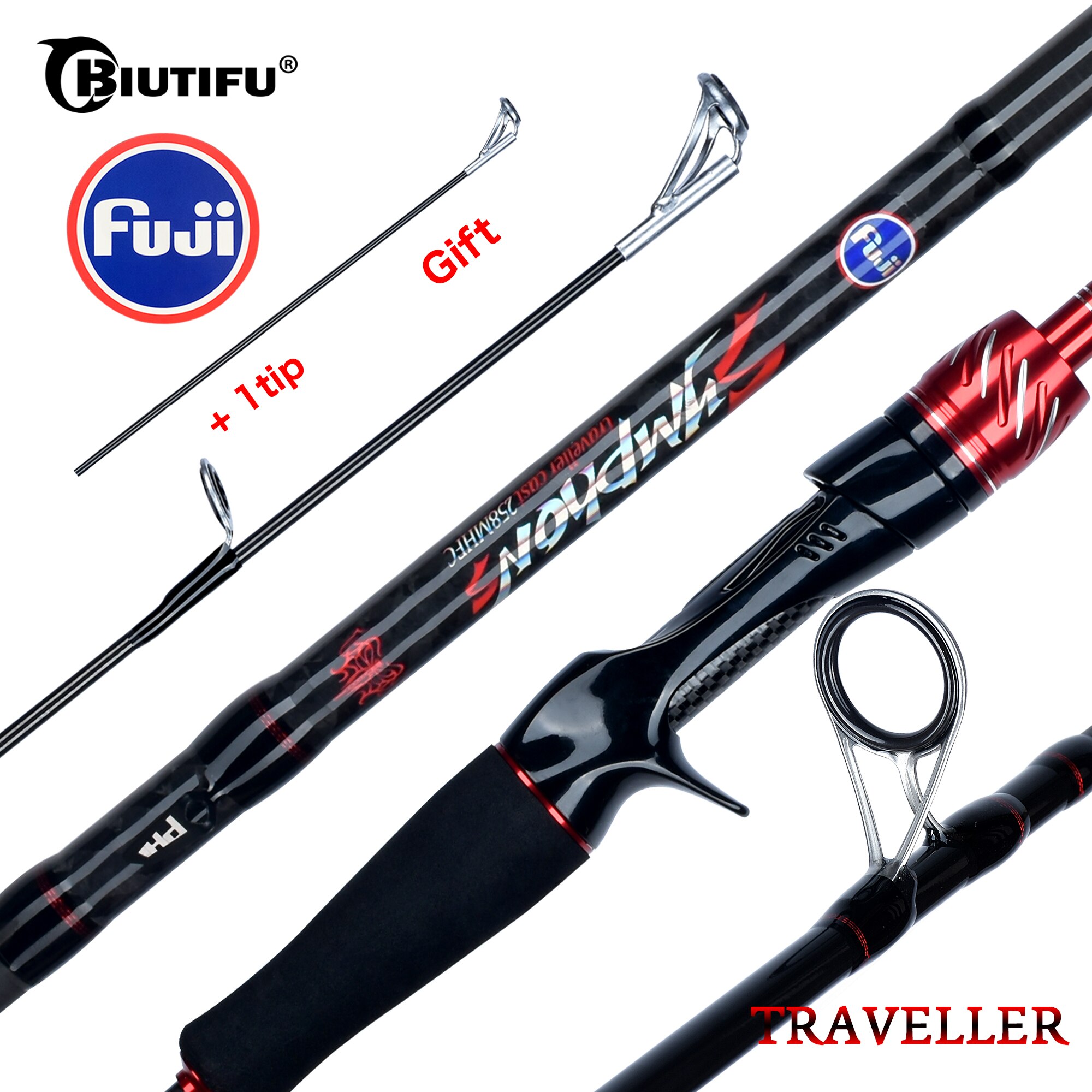 Fishing Rod Ice - صنارة صيد صخرية من نوع BIUTIFU/Traveller