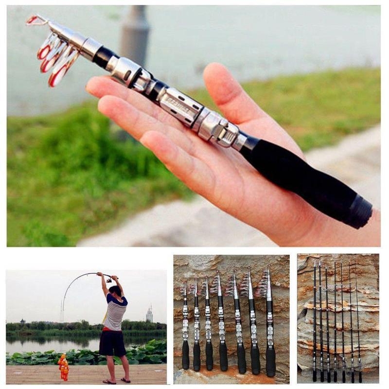 قصبة صيد تلسكوبية قابلة للتعدي - مراجعة Fishing Rod Travel وسعره