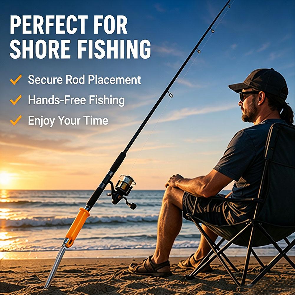 حامل صنارة صيد بحري محمول قابل - مراجعة Fishing Rod Rack وسعره